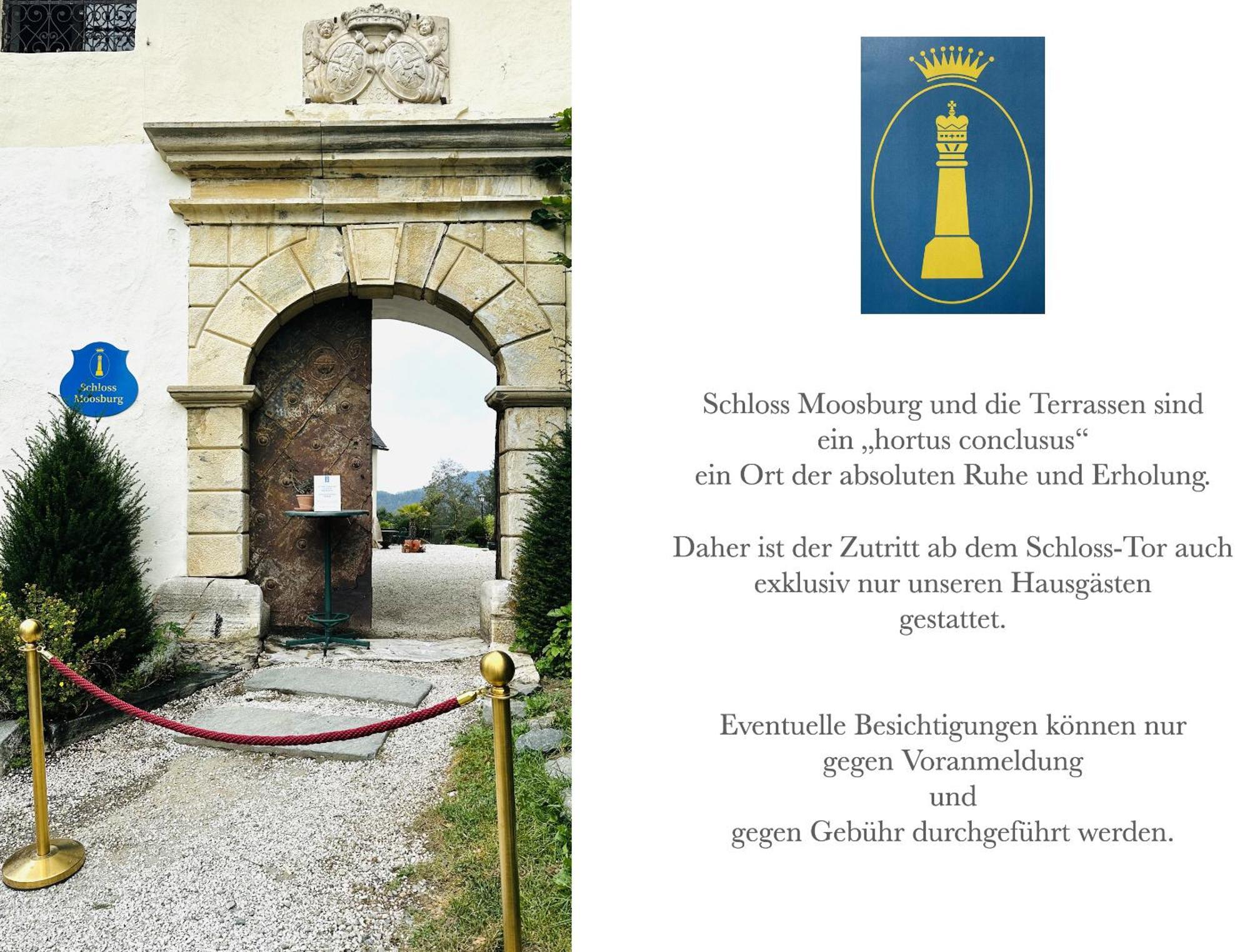 Schloss Moosburg Gaestehaus Exterior foto